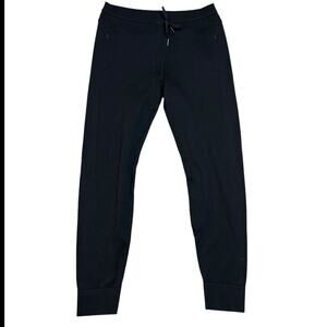 Lululemon Engineered Warmth Jogger Womens 8 Black Merino Wool Blend Outdoors